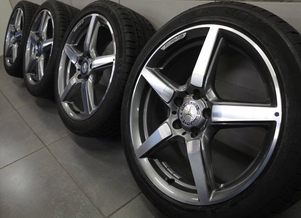 Mercedes AMG 18 coll eredeti gyári cikkszámos felni alufelni 5x112 2. kép