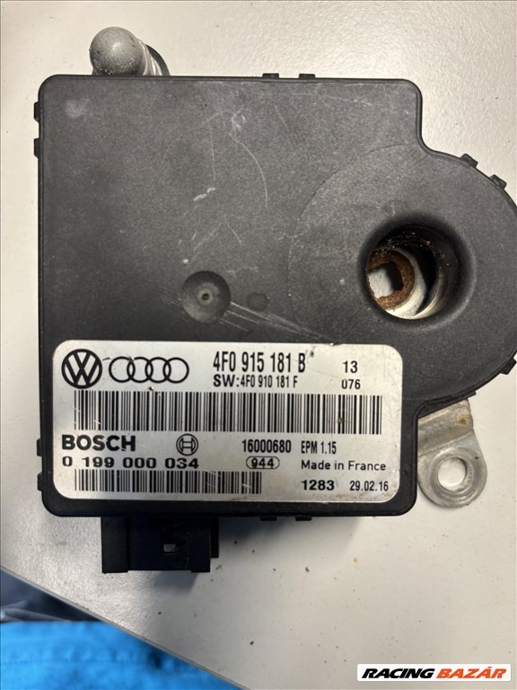 Audi A6 (C6 - 4F) Akkumulátor vezérlő 4f0915181b 1. kép