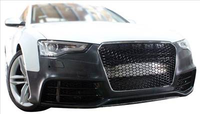 MTUNING Audi A5 8T 13-16 RS5 Style első lökhárító + fekete hűtőrács