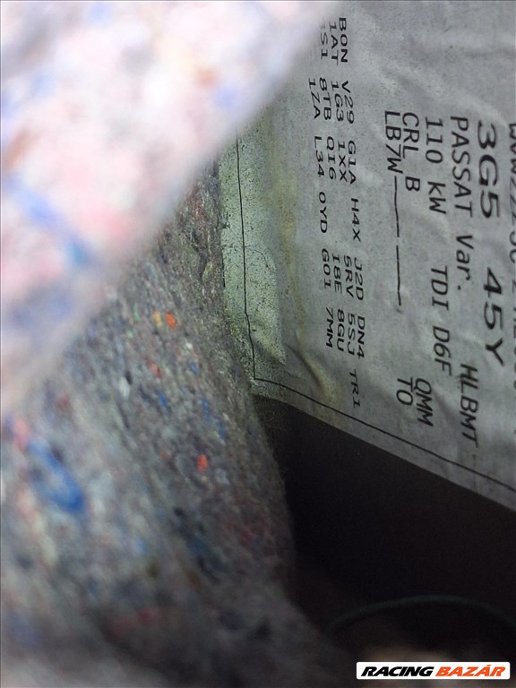 Volkswagen Passat B8 (B8) 2.0 CRL QMM DSG LB7W bontott alkatrészei 8. kép