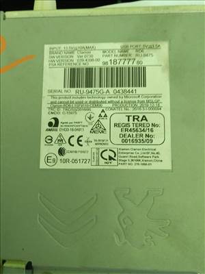 Citroën Jumpy III, Peugeot Expert III Fejegység  9818777780