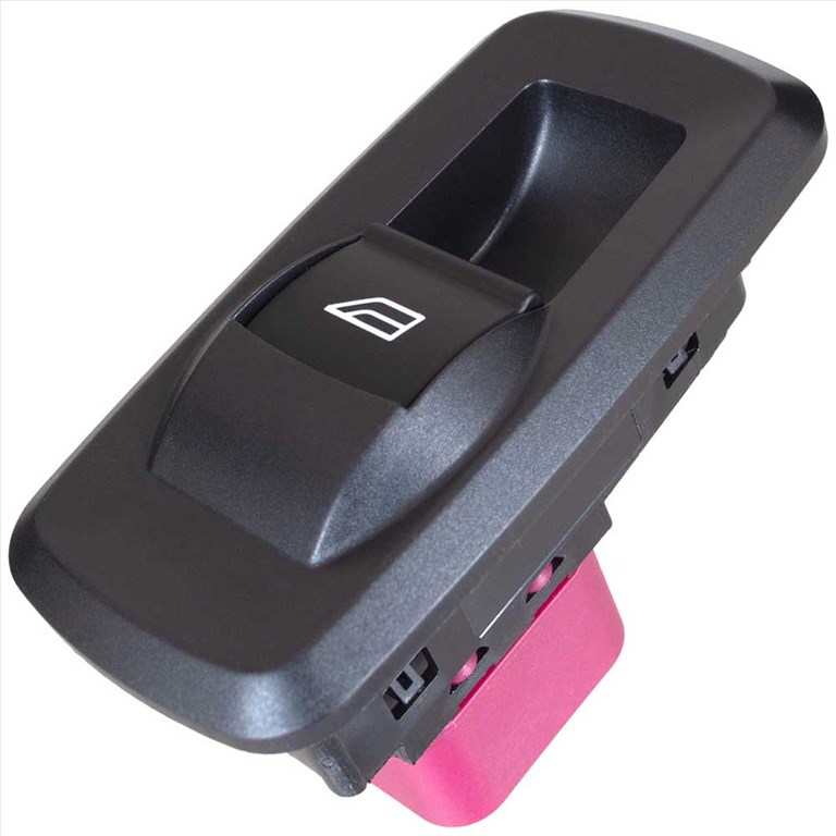 Ford Fiesta VI MK7 jobb első elektromos ablakemelő kapcsoló (1 gombos) 2008-2017 1. kép