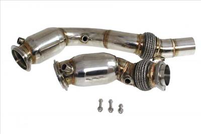 TURBOWORKS Downpipe BMW F82 F83 M4 S55 sport katalizátorral