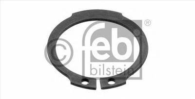 FEBI BILSTEIN 04767 - Biztosító gyűrű, féktuskó görgő csavar DAF MERCEDES-BENZ SCANIA VOLVO