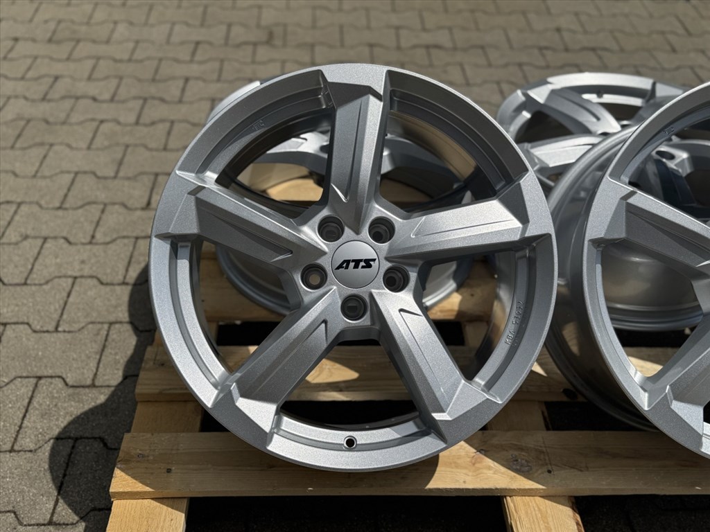 R19 5x112 (66,5) ATS AUVORAX Polar-silver 8.5J ET36 új alufelnik felnik 19" 19col 5. kép