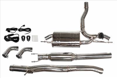 TURBOWORKS CatBack Exhaust System Mercedes Benz A45 AMG 2.0T 14+ k Active kipufogórendszer