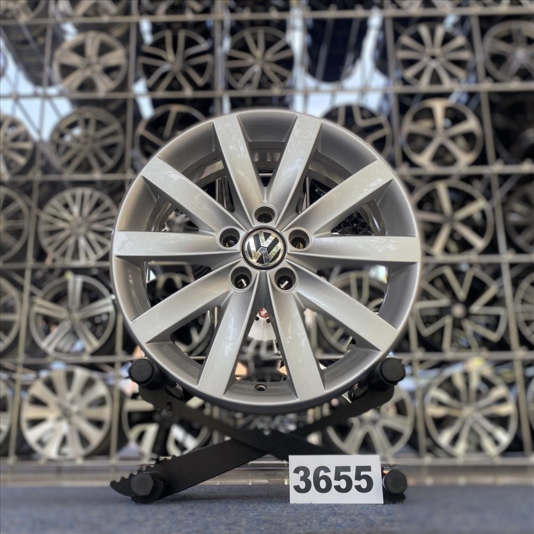 (3655) Volkswagen 17 gyári alufelni felni, 5x112, Golf Caddy Touran 1. kép