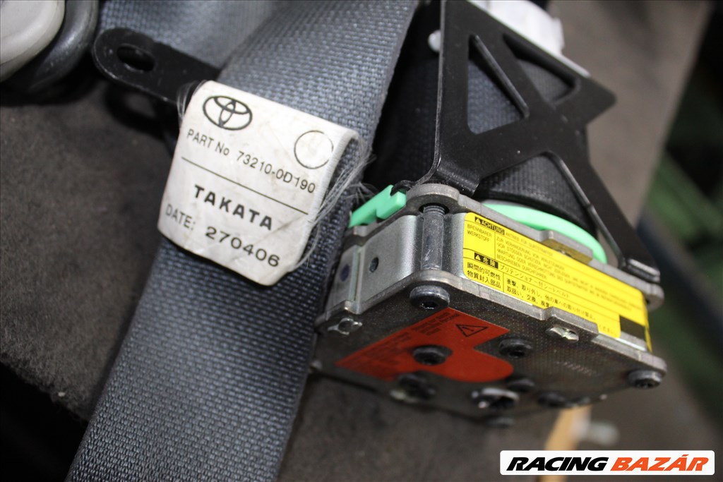 Toyota Yaris II 2006-2011 jobb első biztonsági öv   732100d190 2. kép