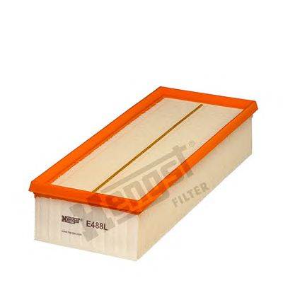 HENGST FILTER E488L - légszűrő AUDI AUDI (FAW) SEAT SKODA SKODA (SVW ) VW VW (FAW) VW (SVW)