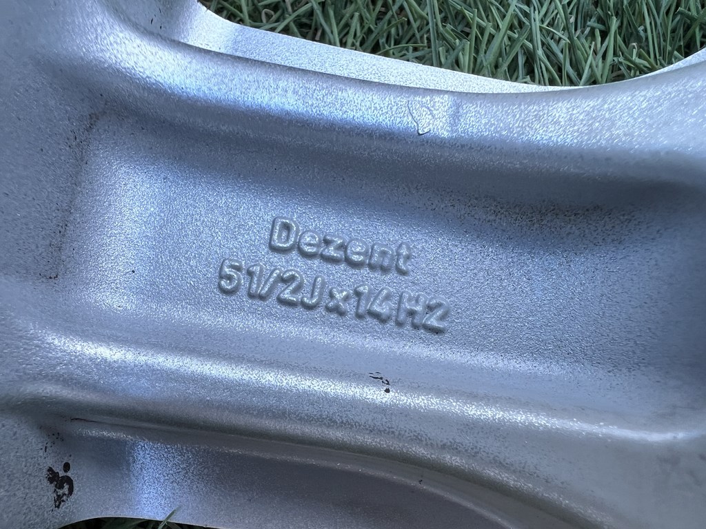 5x100 14" Dezent alufelni 5,5Jx14h2 ET32 7. kép