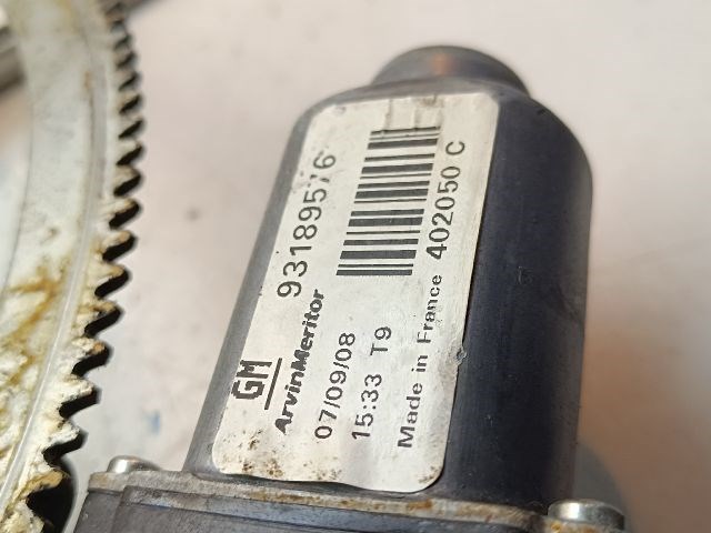 OPEL MERIVA A Bal első Ablakemelő Szerkezet (Elektromos) 3. kép