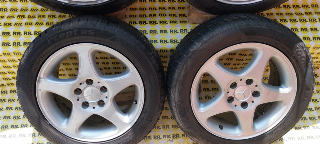  16" használt (gyári felni) alufelni, rajta 205/55 használt Hankook téli gumi gumi  2. kép
