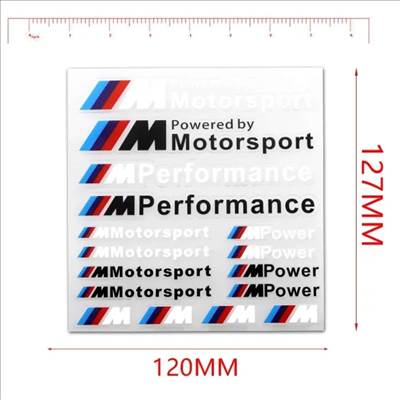 BMW - M -es dekor matricák szettben