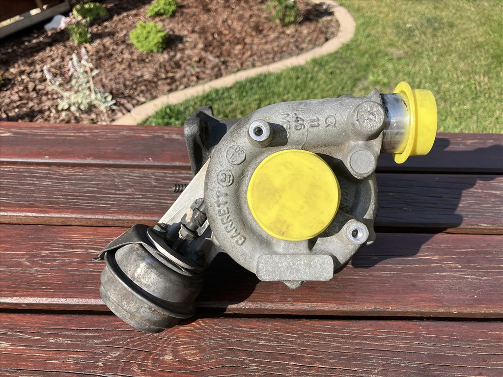 Skoda Superb I 1.9 TDI-PD Garrett turbó 1.9 PD TDI - használt oe-028145702h 1146m53 1. kép