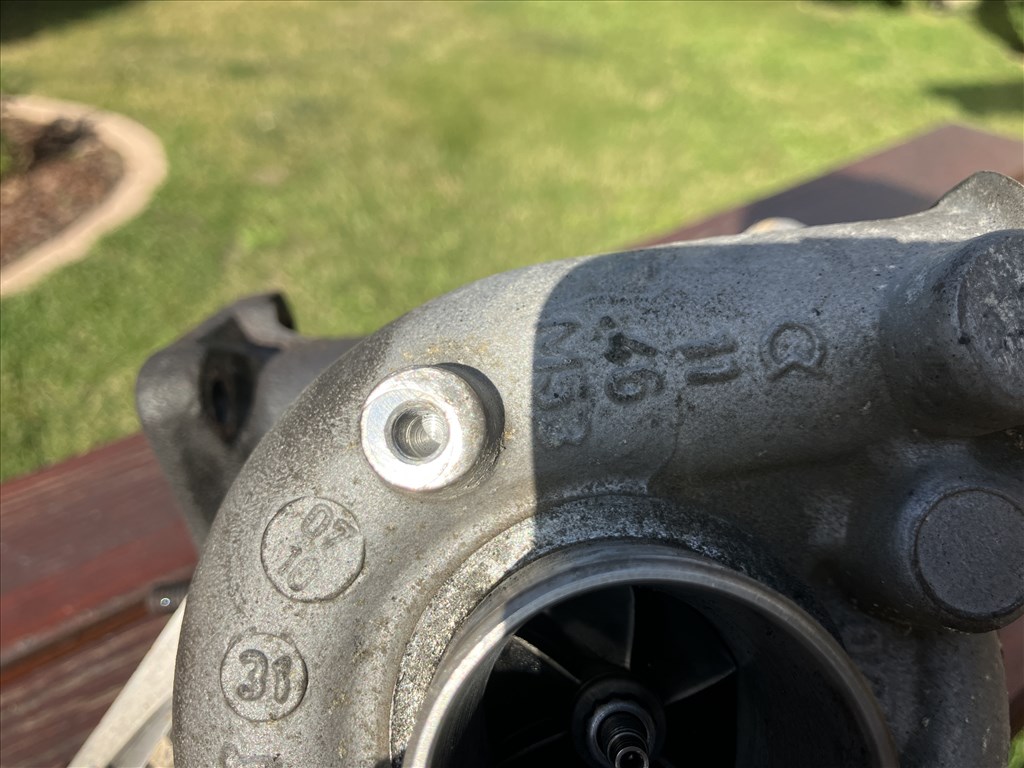 Skoda Superb I 1.9 TDI-PD Garrett turbó 1.9 PD TDI - használt oe-028145702h 1146m53 4. kép