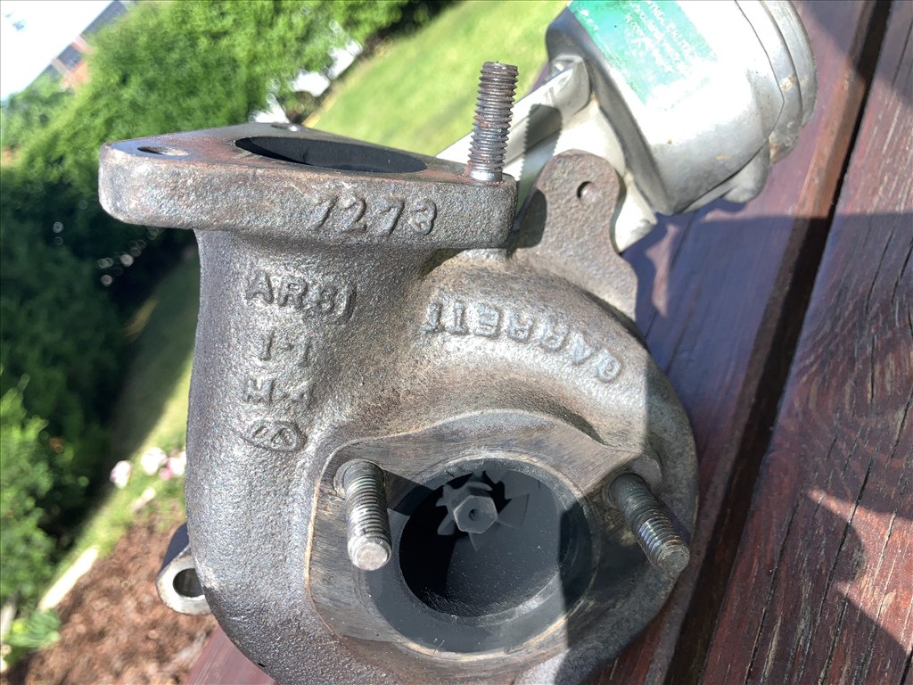 Skoda Superb I 1.9 TDI-PD Garrett turbó 1.9 PD TDI - használt oe-028145702h 1146m53 7. kép