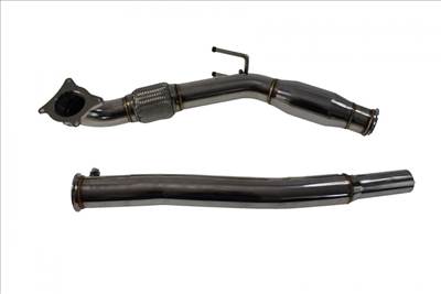 Downpipe Audi VW 2.0TFSI 3"" 76mm"" 200 cellás versenykatalizátorral Golf 5, 6 GTI, Leon Cupra, Octavia RS