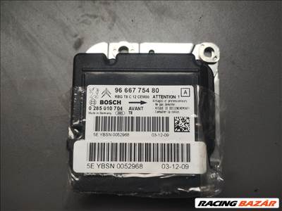 Peugeot 5008 I légzsák indító elektronika  9666775480 0285010704