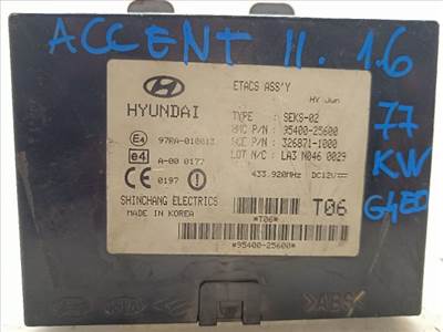 HYUNDAI ACCENT Komfort Elektronika