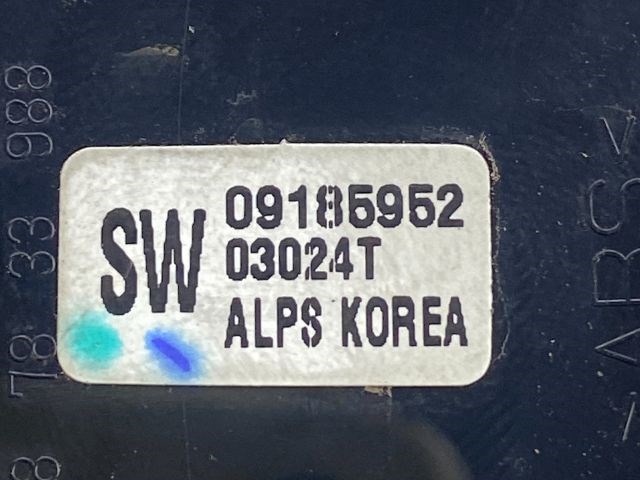 OPEL VECTRA C Bal első Ablakemelő Kapcsoló 4. kép