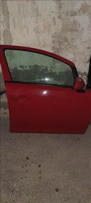 Opel Corsa D 1.2 jobb első ajtó piros Z547