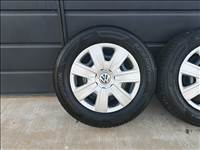 14" 5x100 VW Polo, Skoda Fabia, Seat Ibiza lemezfelni nyárigumikkal!