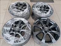 Opel Corsa F 16" (4x108, 6.5x16, ET38) frissen grafit színre színterezett gyári alufelni garnitúra