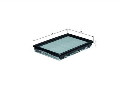 MAHLE LX 1269 - légszűrő MINI