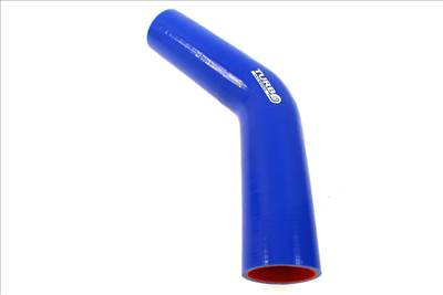TURBOWORKS Pro szilikon könyök 45° kék 60mm XL
