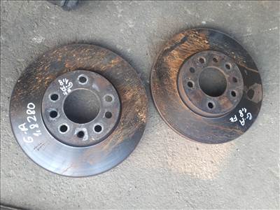 Opel Astra G 1.8 benzines első hűtött féktárcsa 280 mm