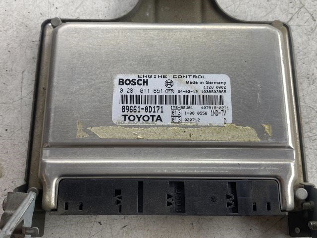 TOYOTA YARIS Motorvezérlő 2. kép