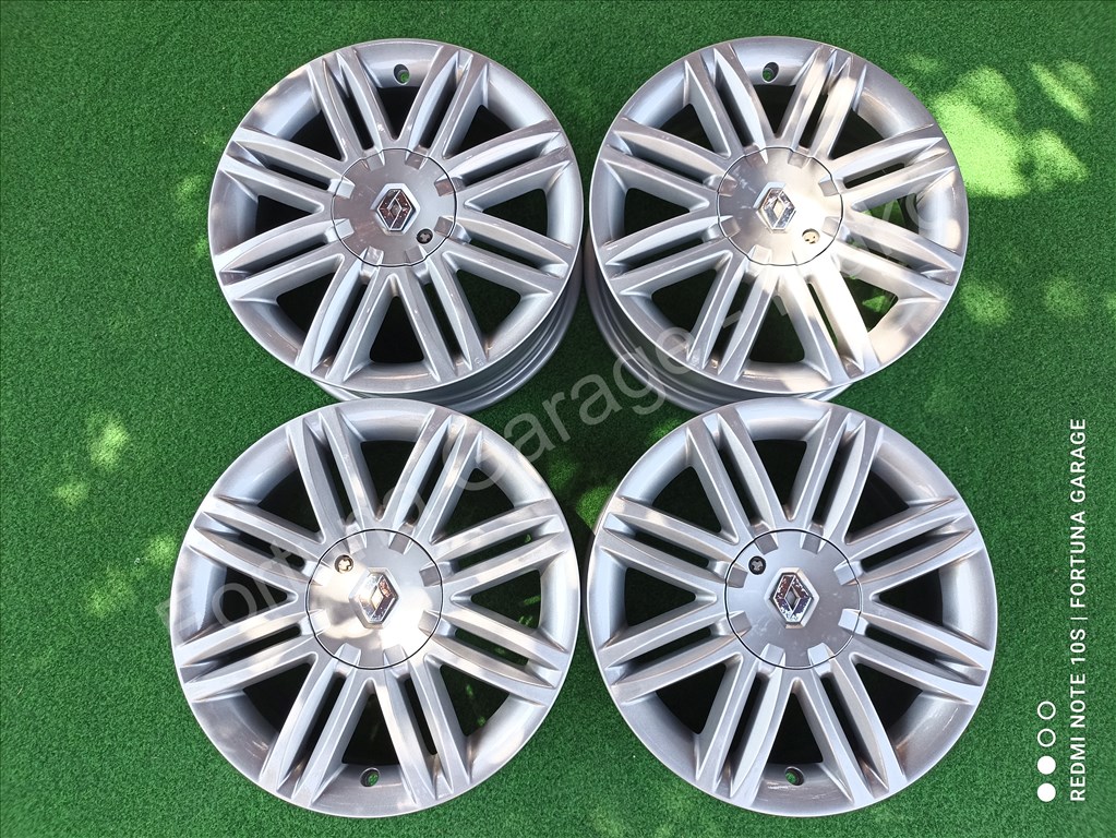 4x100 16" Renault 'Solonia' felújított alufelni garnitúra 1. kép