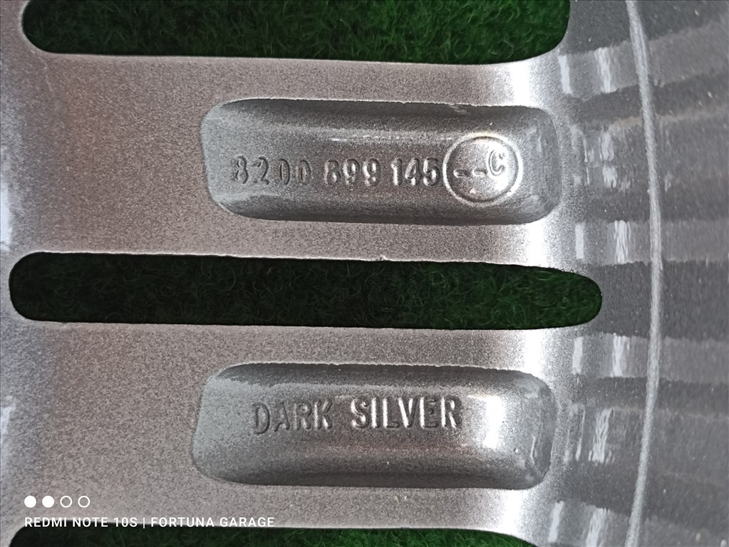 4x100 16" Renault 'Solonia' felújított alufelni garnitúra 4. kép