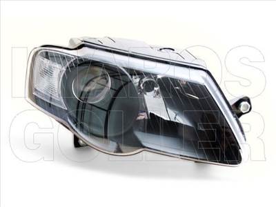 VW Passat 2005-2010 - Fényszóró 2H7 jobb,fekete házas (Hella típusú)DEPO