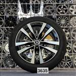 (3635) Mercedes 19 gyári alufelni felni, 255/45 nyári gumi, W223 S