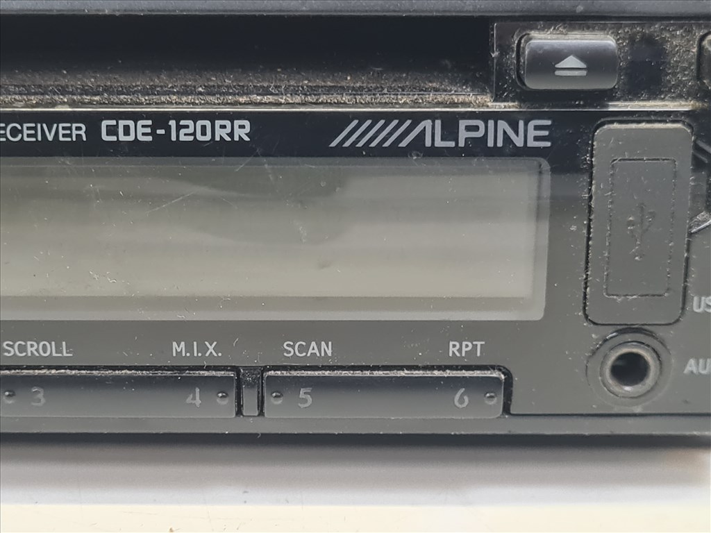 Volkswagen Golf IV ALPINE rádió (20719) al120rb3a42846 5. kép