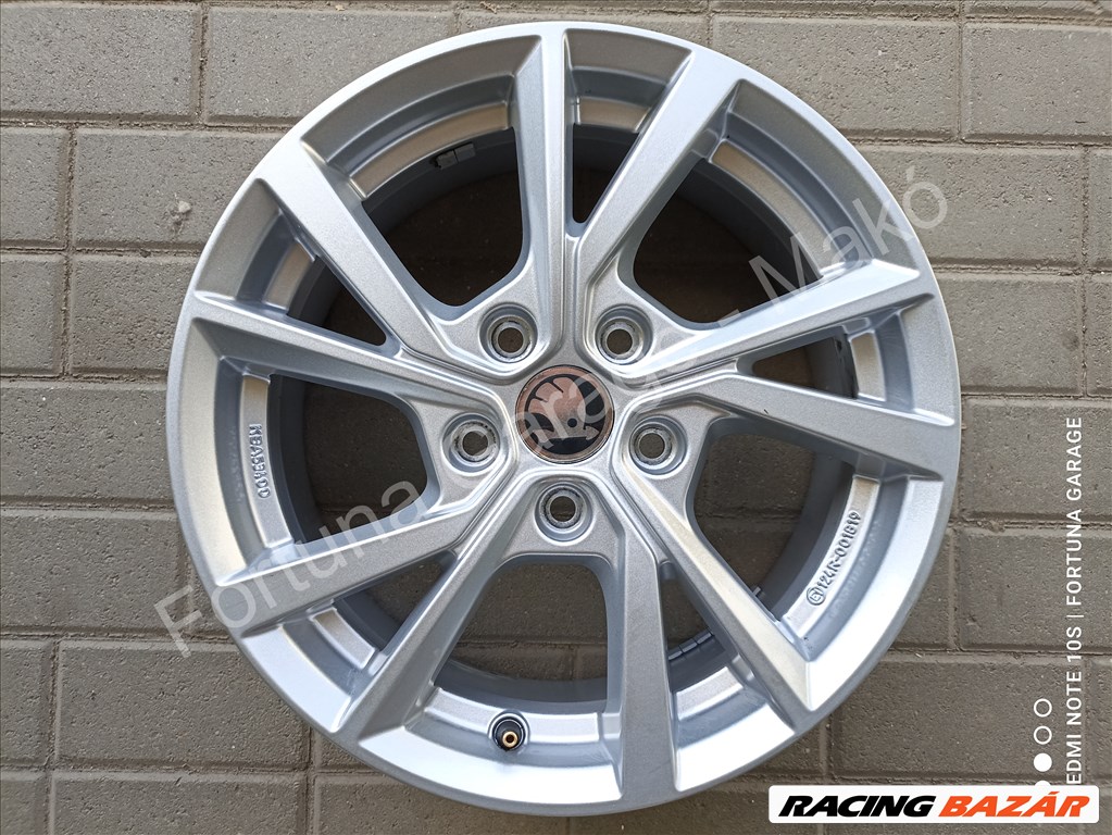 5x112 16" Borbet / Skoda újszerű alufelni garnitúra 3. kép