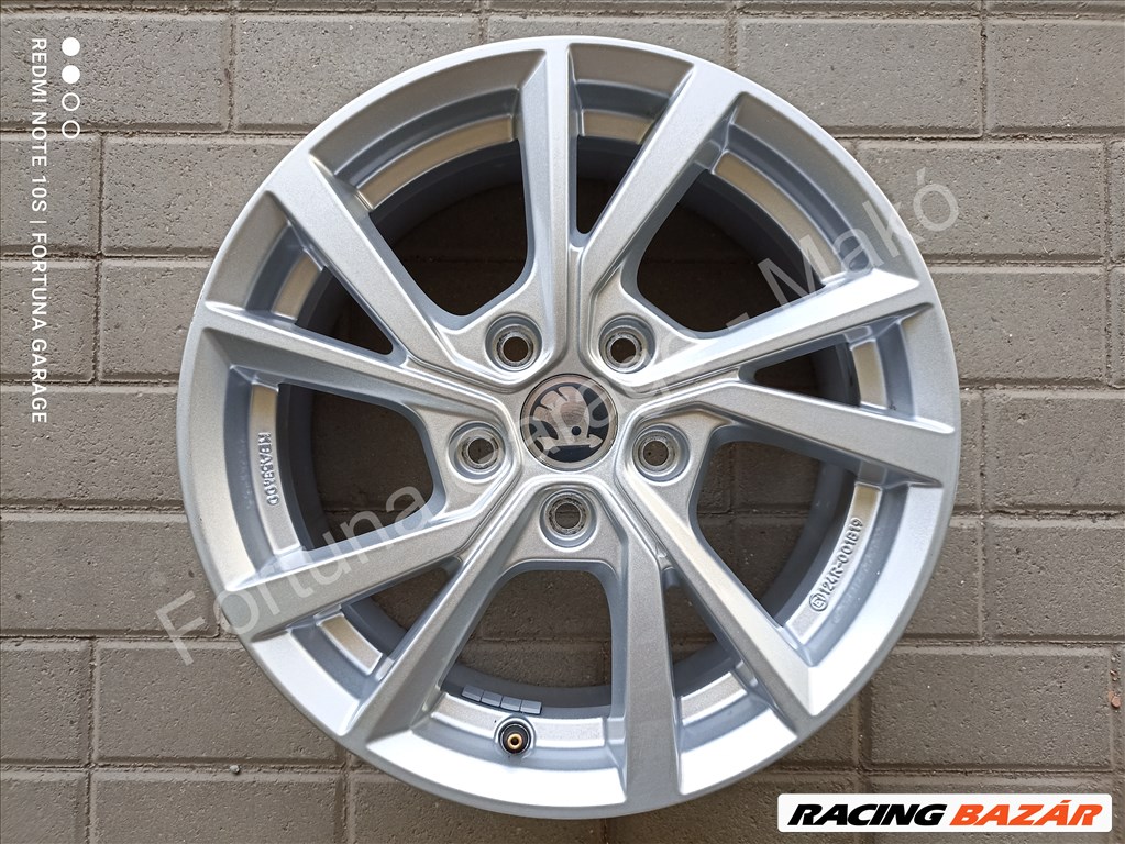 5x112 16" Borbet / Skoda újszerű alufelni garnitúra 4. kép