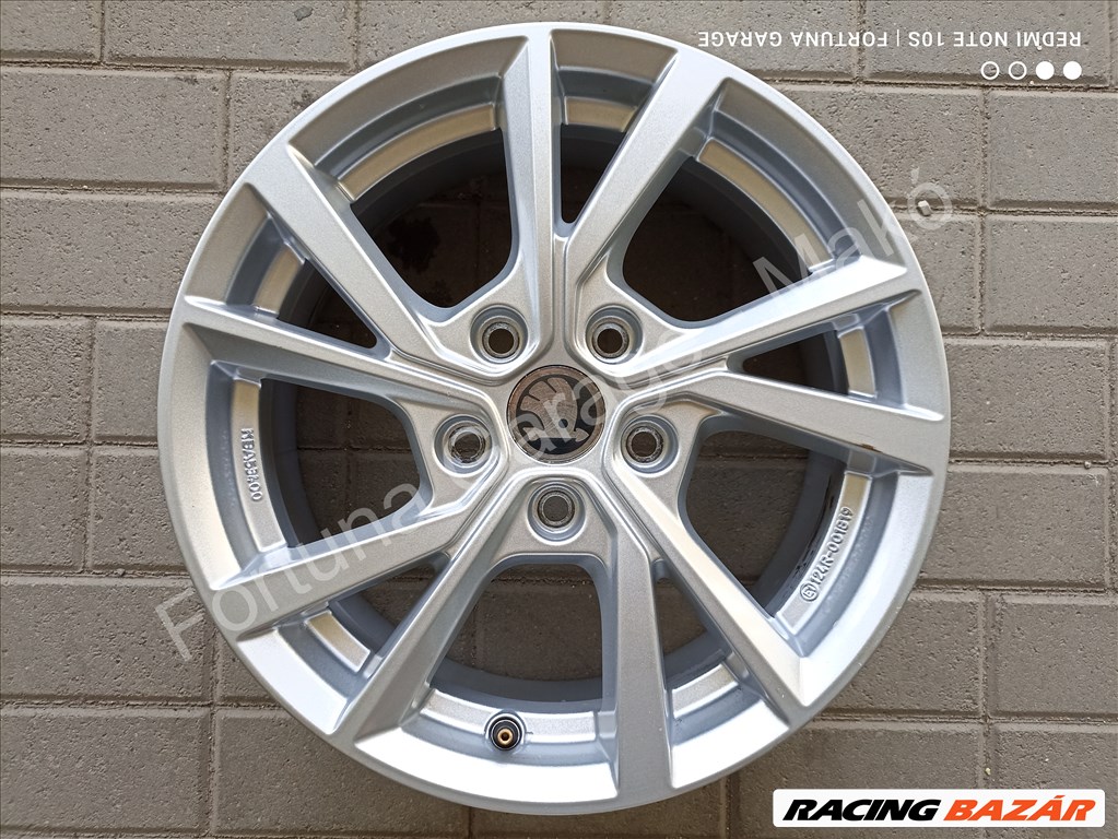 5x112 16" Borbet / Skoda újszerű alufelni garnitúra 5. kép