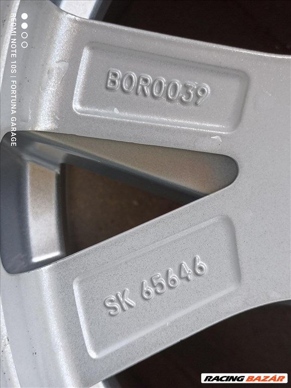 5x112 16" Borbet / Skoda újszerű alufelni garnitúra 9. kép