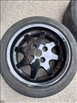 O.Z Ruote 7x15” ET42 4x108 és 20MM nyomtávszélesítőkkel és hosszú csavarokkal