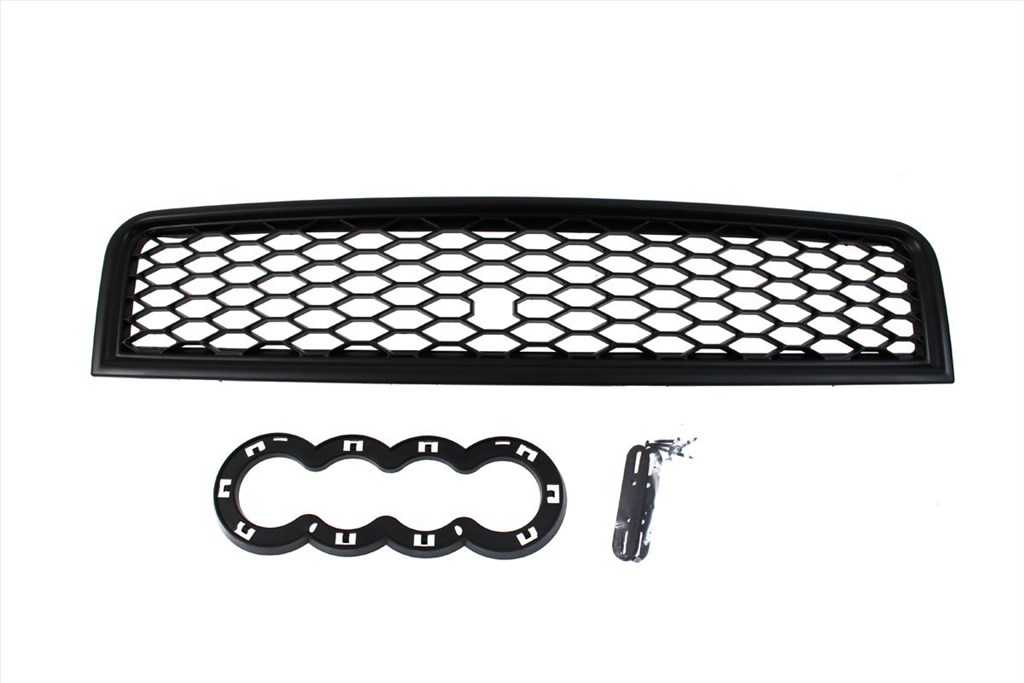 MTUNING Audi A4 B6 RS-Style fekete hűtőrács 1. kép