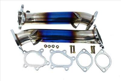 TURBOWORKS Downpipe Nissan GTR R35 Decat leömlő