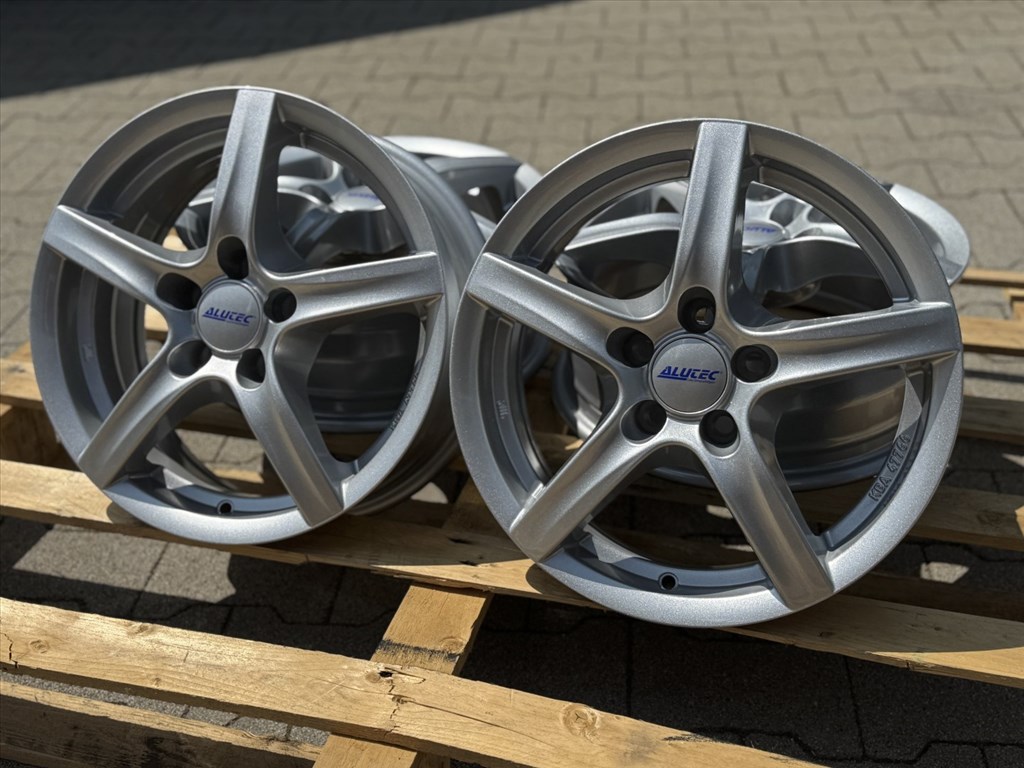 R15 5x98 (58,1) ALUTEC GRIP POLAR SILBER 6J ET38 új felnik alufelnik 1. kép