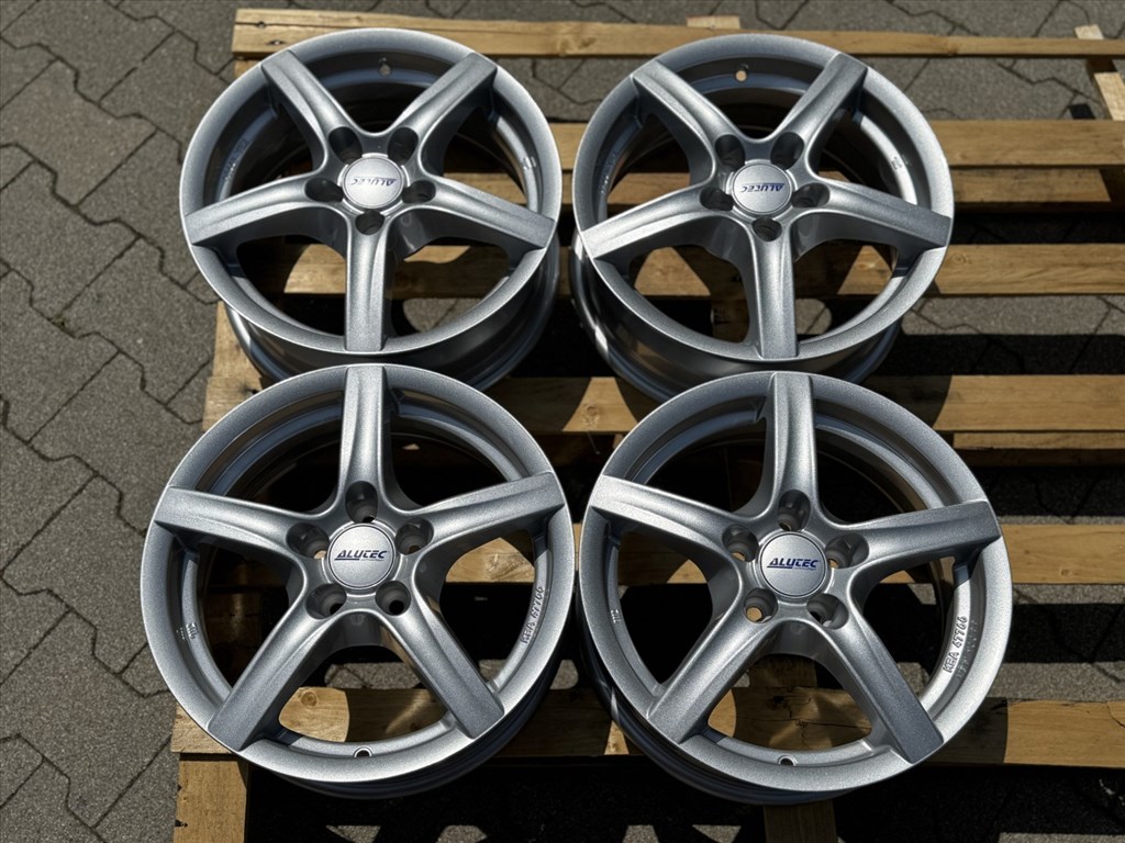 R15 5x98 (58,1) ALUTEC GRIP POLAR SILBER 6J ET38 új felnik alufelnik 3. kép