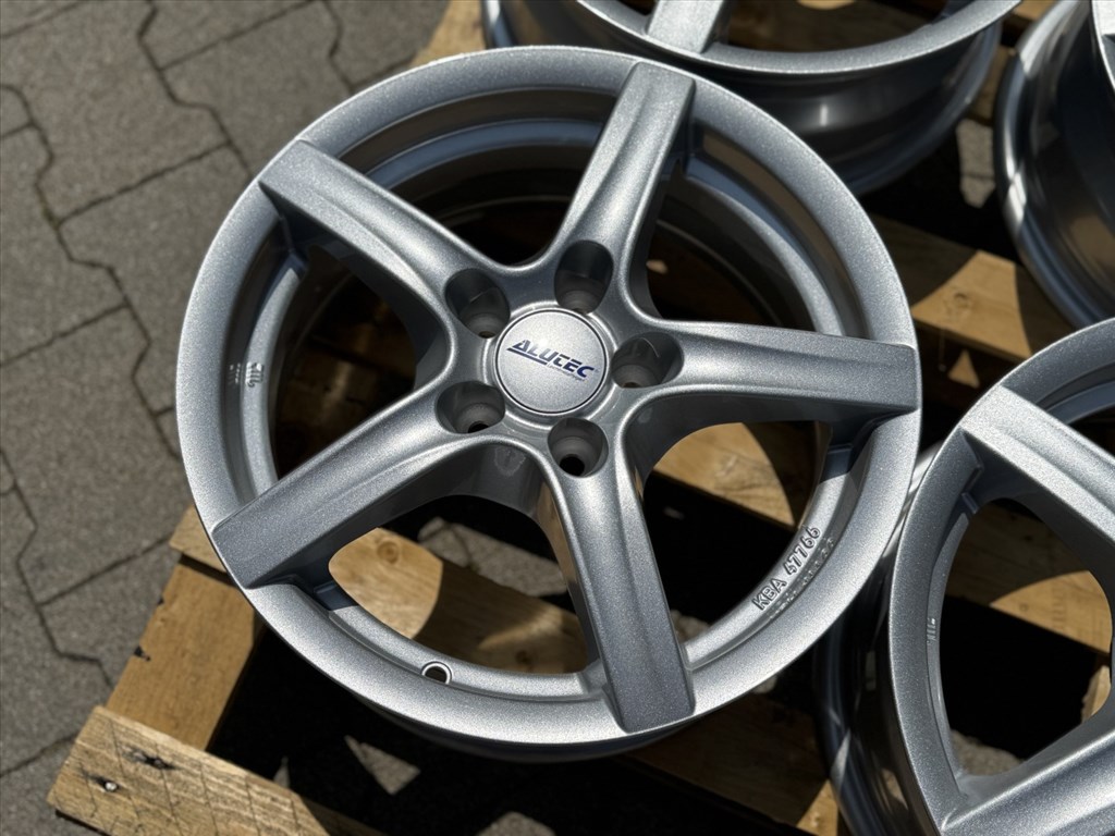 R15 5x98 (58,1) ALUTEC GRIP POLAR SILBER 6J ET38 új felnik alufelnik 4. kép