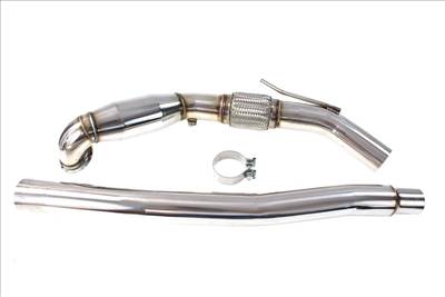 Downpipe Sport Katalizátorral  VW 2.0TFSI 3"" 76mm"" Golf 7R Audi S3 8V Leon CUPRA 5F AWD Superb 4x4 Arteon 4x4