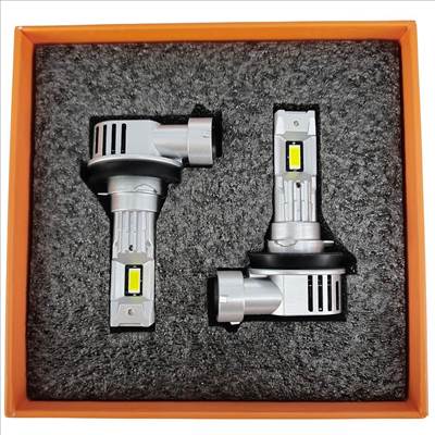 H16 LED izzó M6S CANBUS 12V 6500K Jégfehér - Hideg fehér  LED autóba 2db-os készlet ✔️
