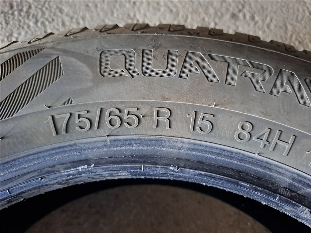 1db 175/65 R15 Vredestein Quatrac négyévszakos gumi eladó! (DOT2022) ára! 10000Ft 5. kép