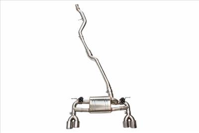 TURBOWORKS CatBack kipufogórendszer BMW M2 3.0T 2014+ Active